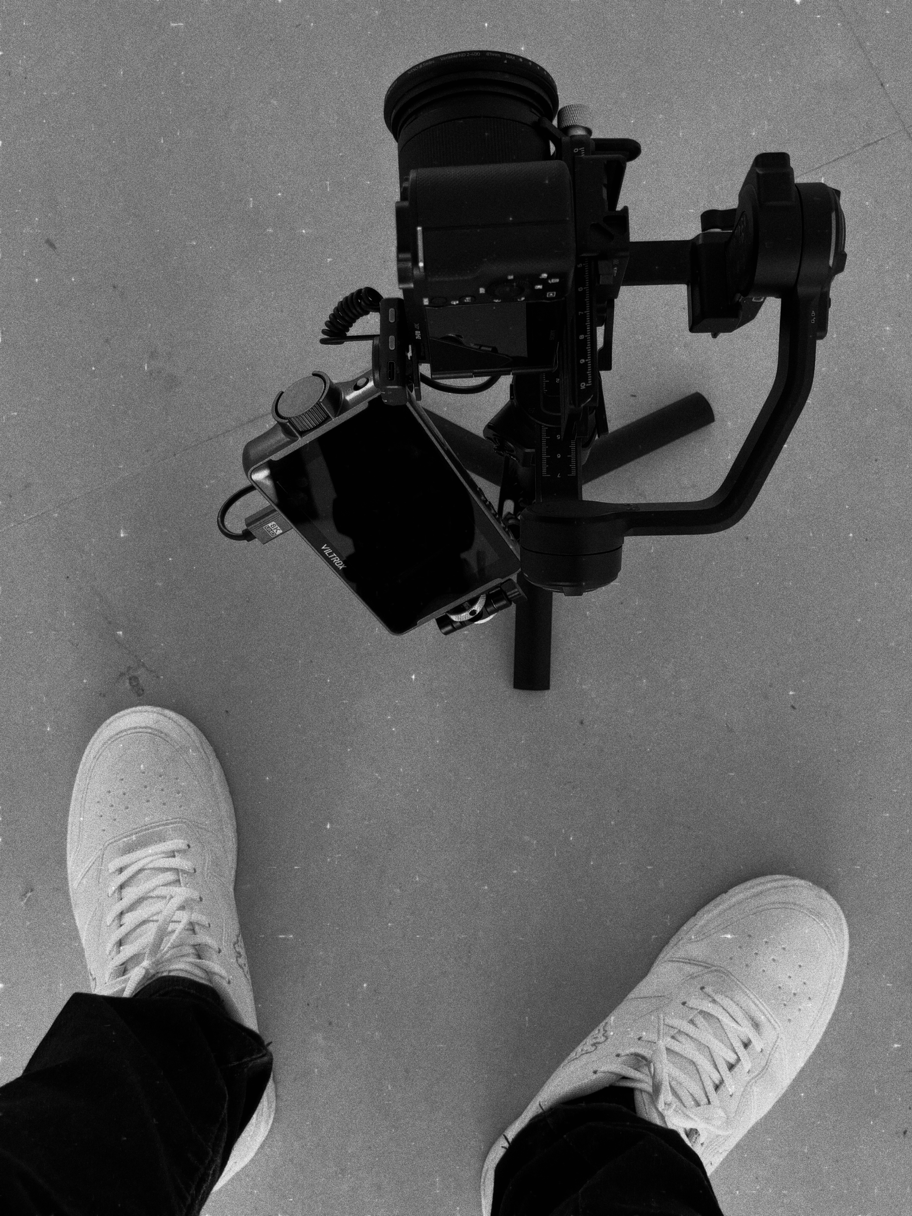 Equipe BLKV Films em produção audiovisual