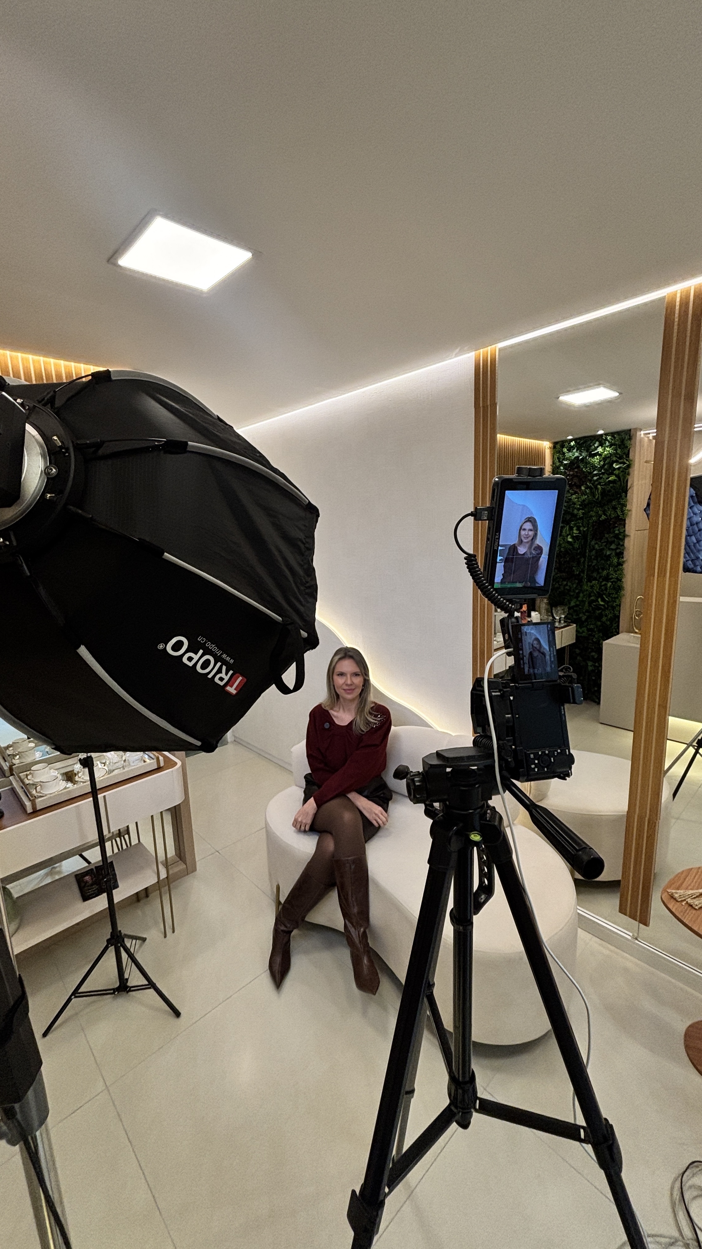 Produção de vídeo para tráfego pago em clínica